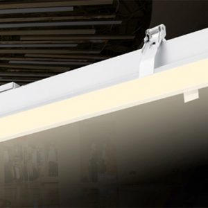 Ceiling recessed mount led linear light