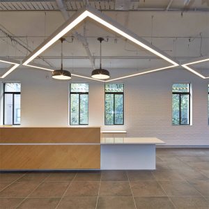 square shape led pendant light