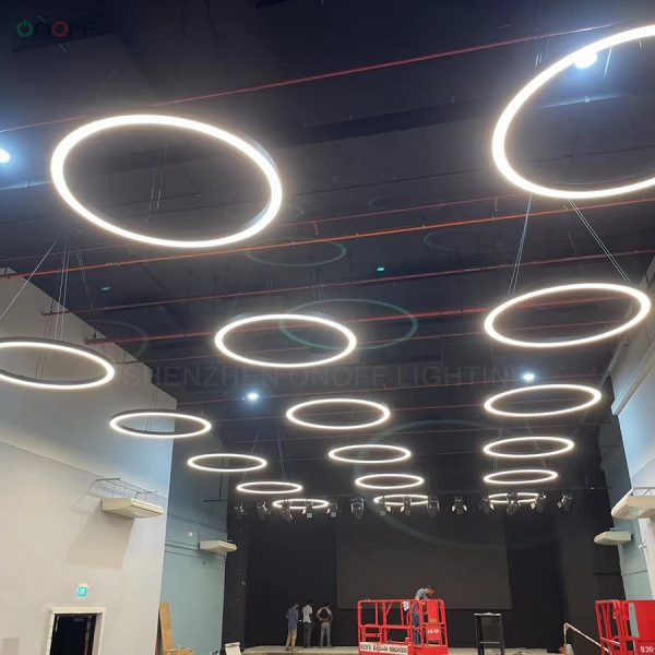 60x80mm LED circular light - 图片 4
