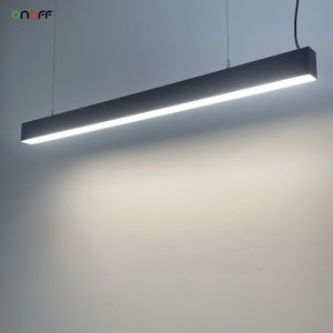 black led linear pendant light