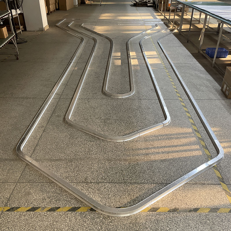 Customized led recessed light for building entrance ceiling 04