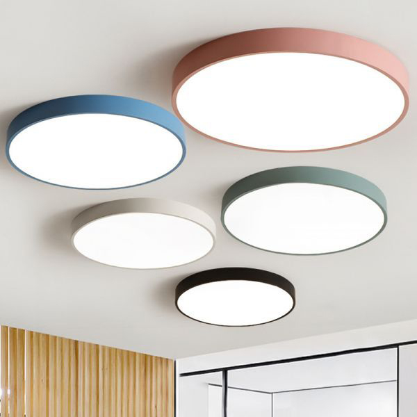 round led panel at different paintings